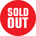 Red Circle Sold Out Banner